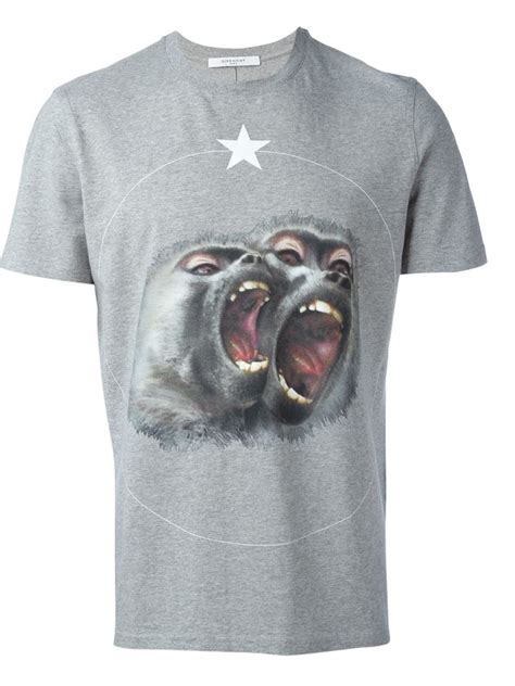 givenchy baboon t shirt price|Givenchy polo shirts.